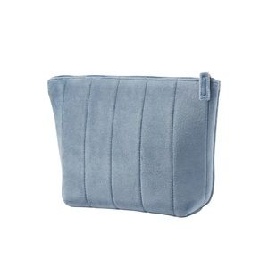 ❗️LAST 1❗️🩷5 For $25🩷 ULTA BEAUTY Light Blue Fleece Makeup Cosmetic Bag